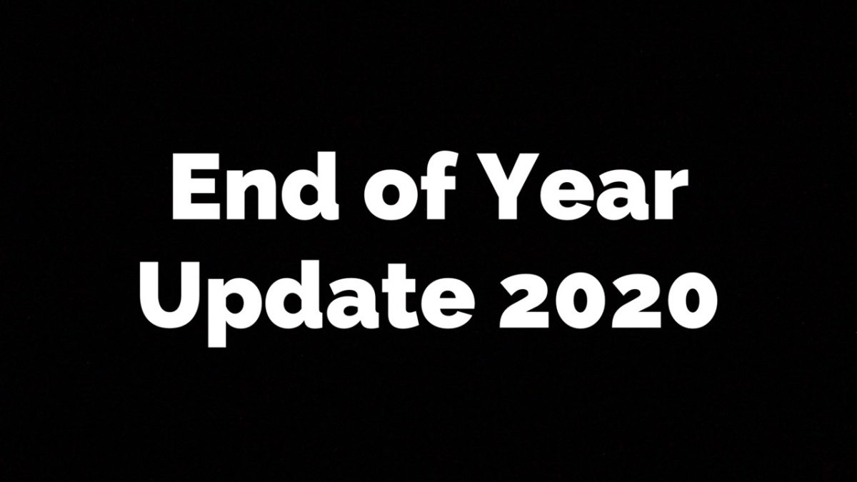 End of Year Update 2020 Gun Blog