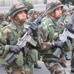 Peruvian Military with Daewoo Rifles