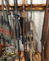POTD — Gun Cleaning Rack in the Armory