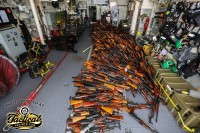 Australian Warships Seize Smuggled Weapons.