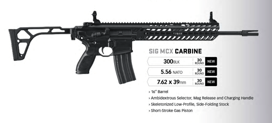 SIG MCX Rifle Used by the Orlando Shooter