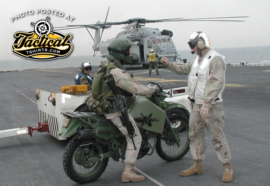 POTD — USMC Recon Motorcycle Gun Blog