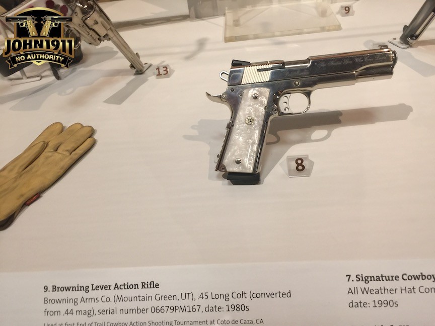 Bob was a 1911 shooter as well. 