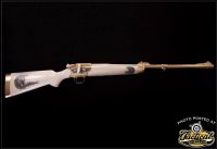Ivory Stocked Rifle