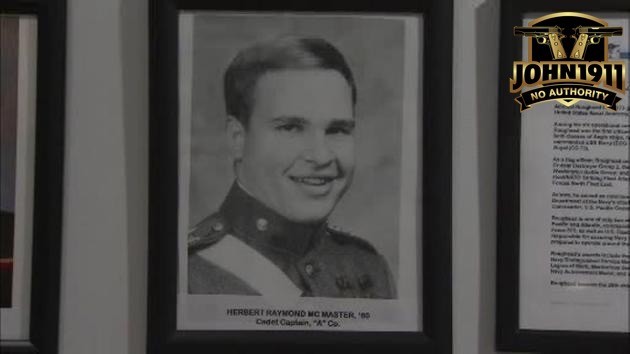 Herbert Raymond McMaster as a cadet. 