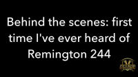Behind the scenes: Remington 244 vs Winchester 243