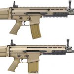 SCAR 16 and SCAR 17 Stock Image