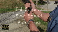 Video — Full Speed – Slow Speed Video Test