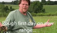 Rough First Day on New Range