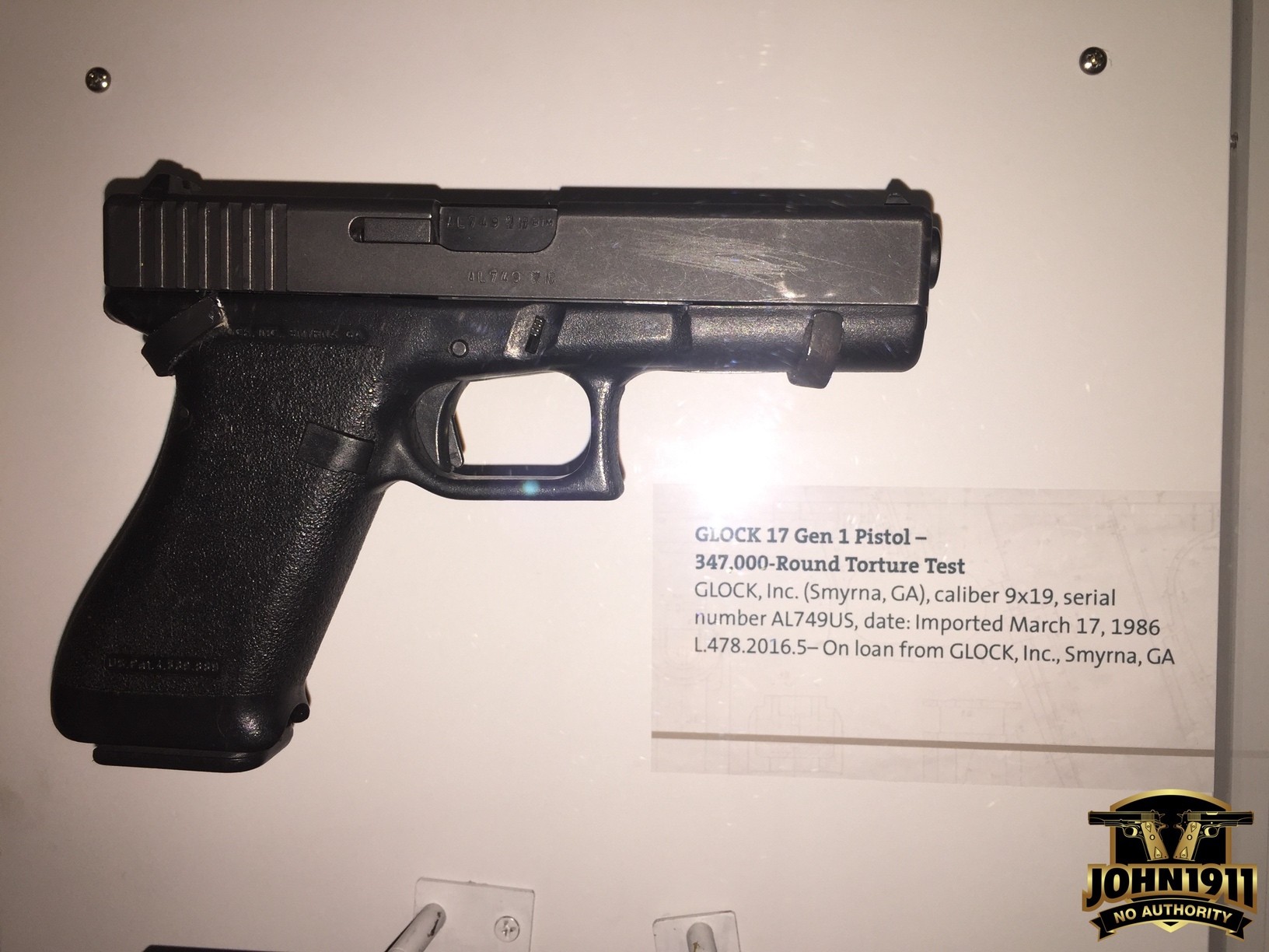 Serial date glock number Production date
