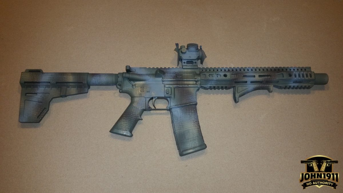 Spray-Painting the AR Pistol - John1911.com Gun Blog