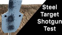 Steel Target Shotgun Testing