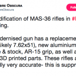 Custom MAS-36 Rifle