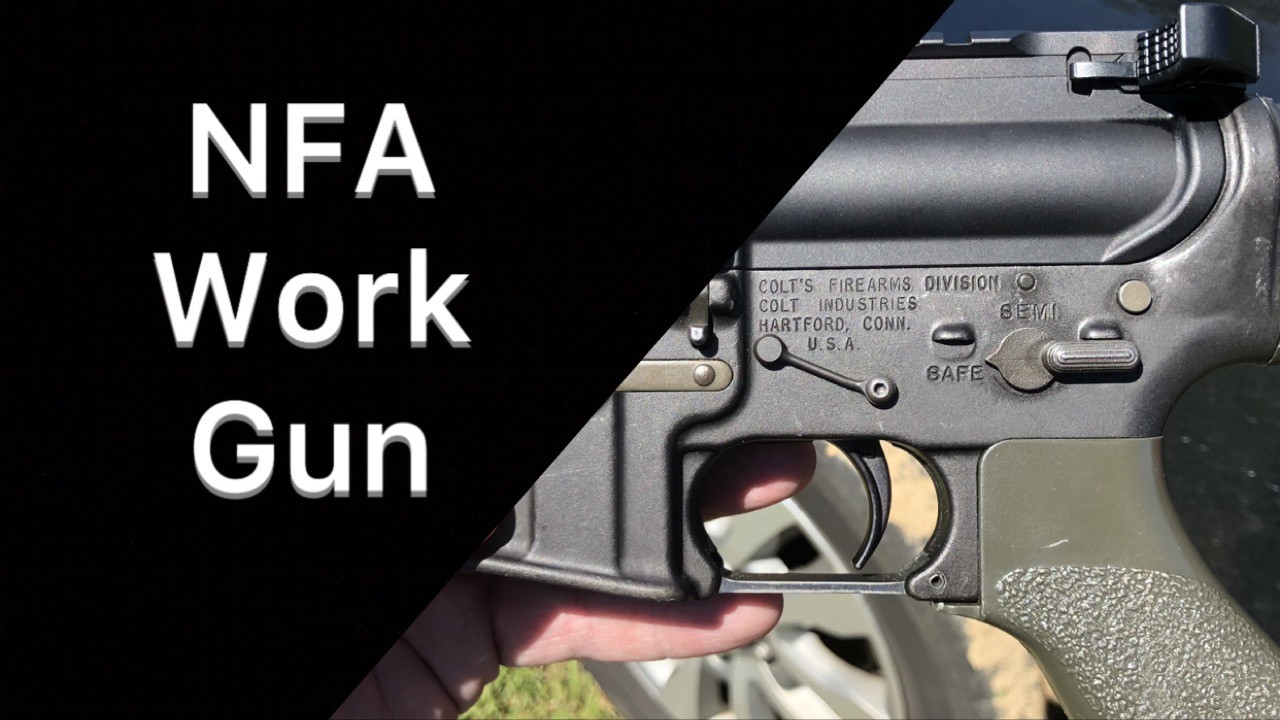 M16a2 NFA Police Rifle