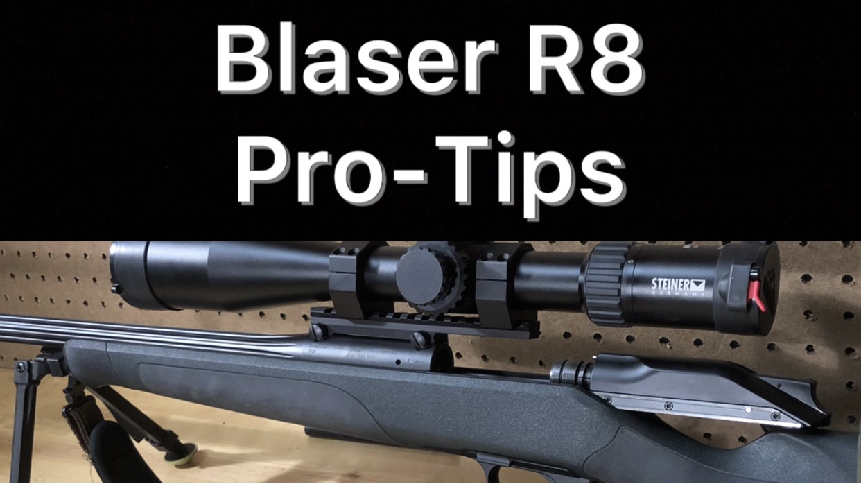 Blaser R8 Pro-Tips