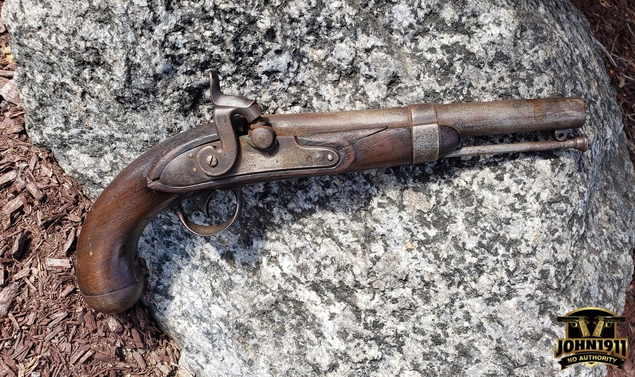 Model 1836 Johnson Flintlock Pistol