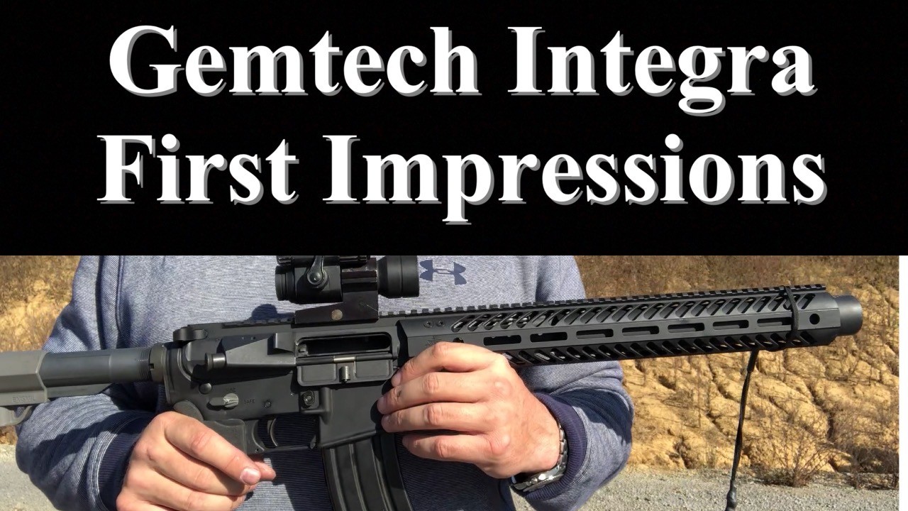 Gemtech Integra first shots, first impressions.