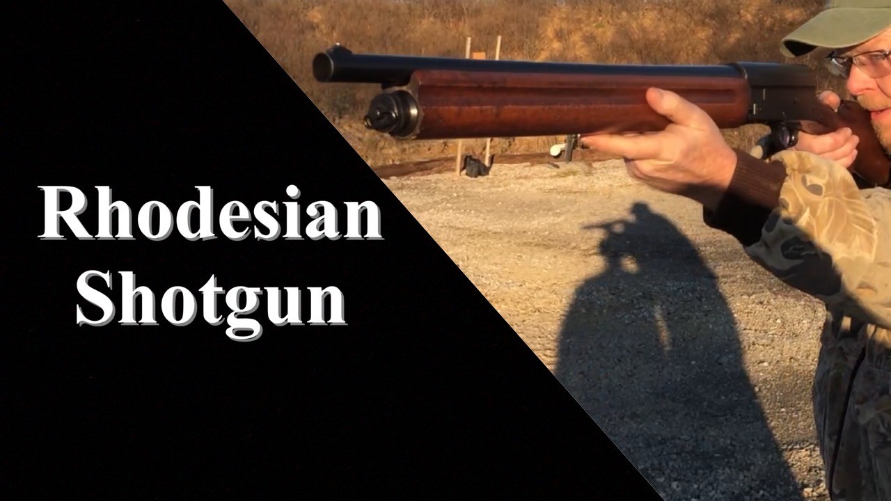 Rhodesian A5 Shotgun.