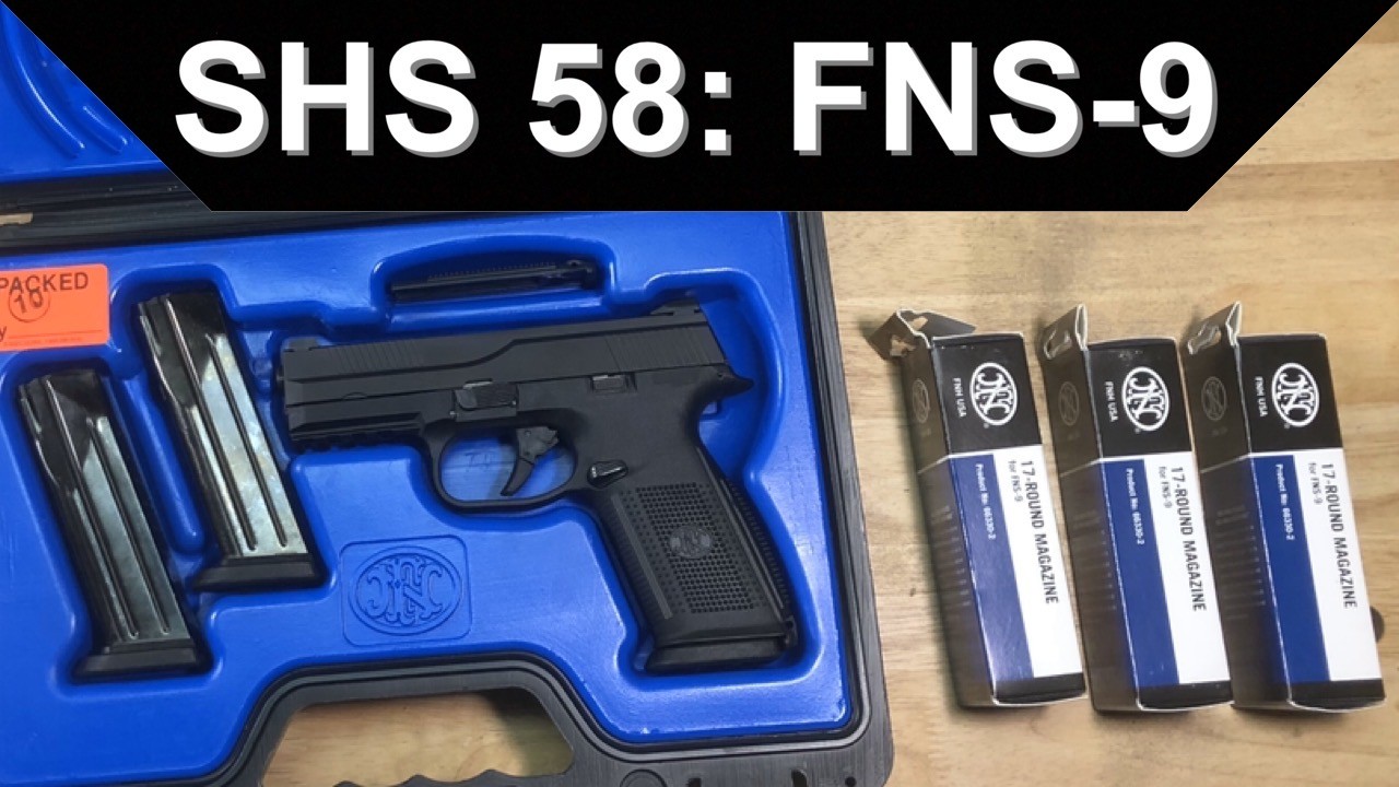 SHS 58. FNS-9 Pistol.