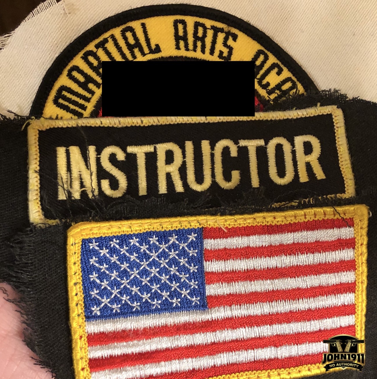 Retired Martial Arts Patches.