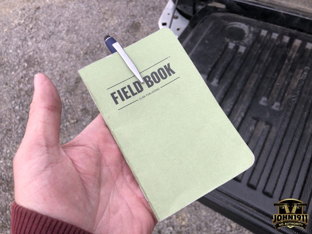 Easy-A- Field Book & Shooting Logs