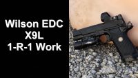 Wilson EDC X9, EDC X9L Reload Drills. 1-R-1.