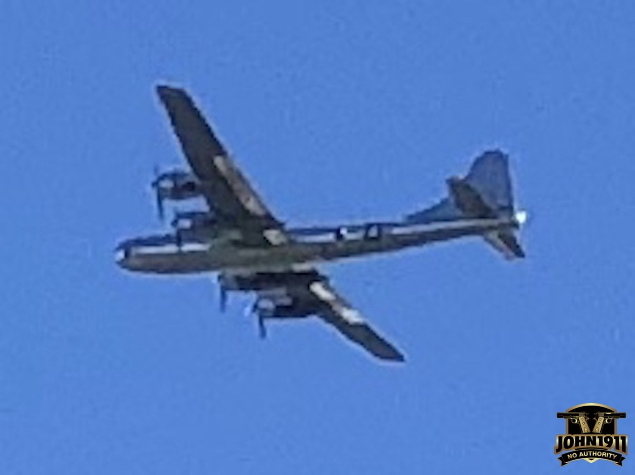 B-29 Bomber over John1911 Range