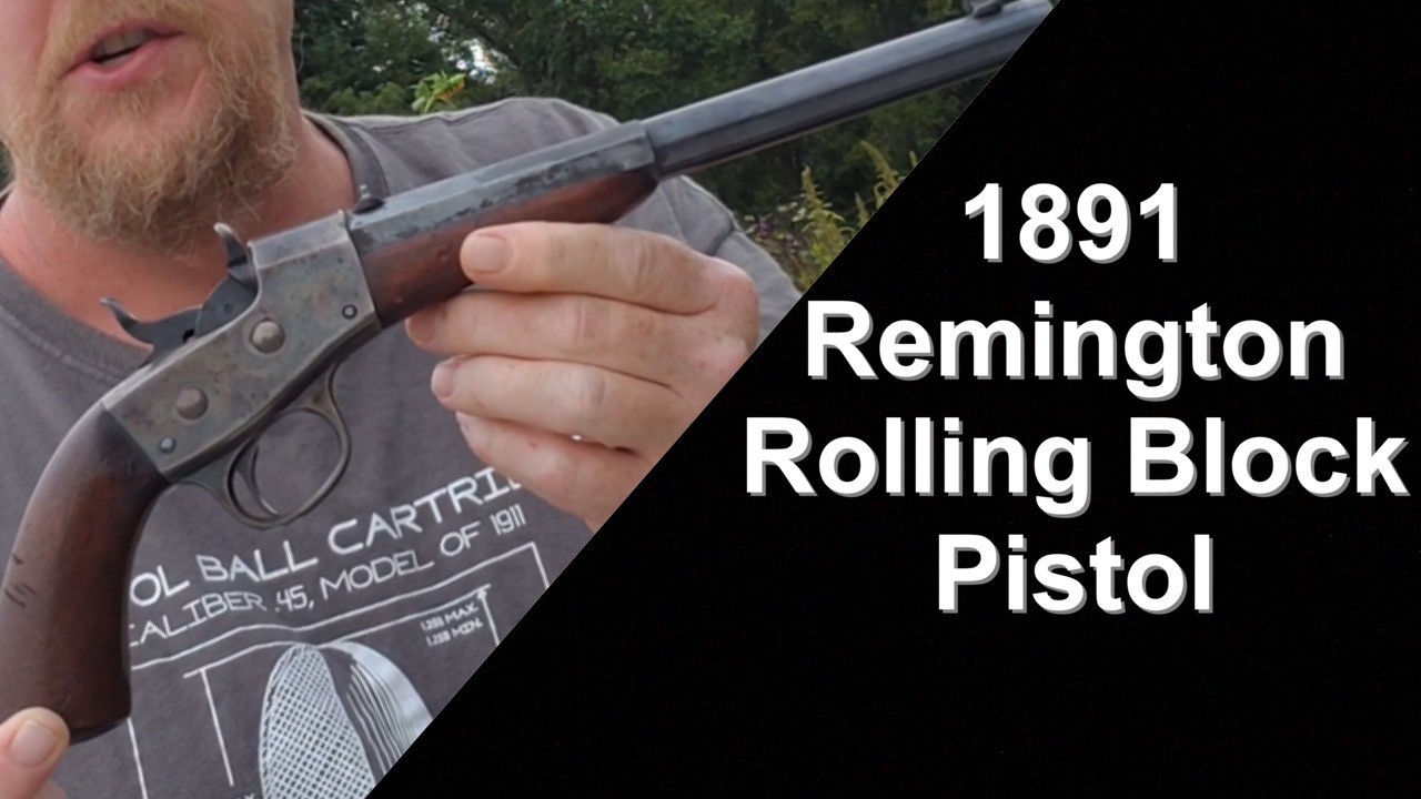 Firing 1891 Rolling Block Pistol