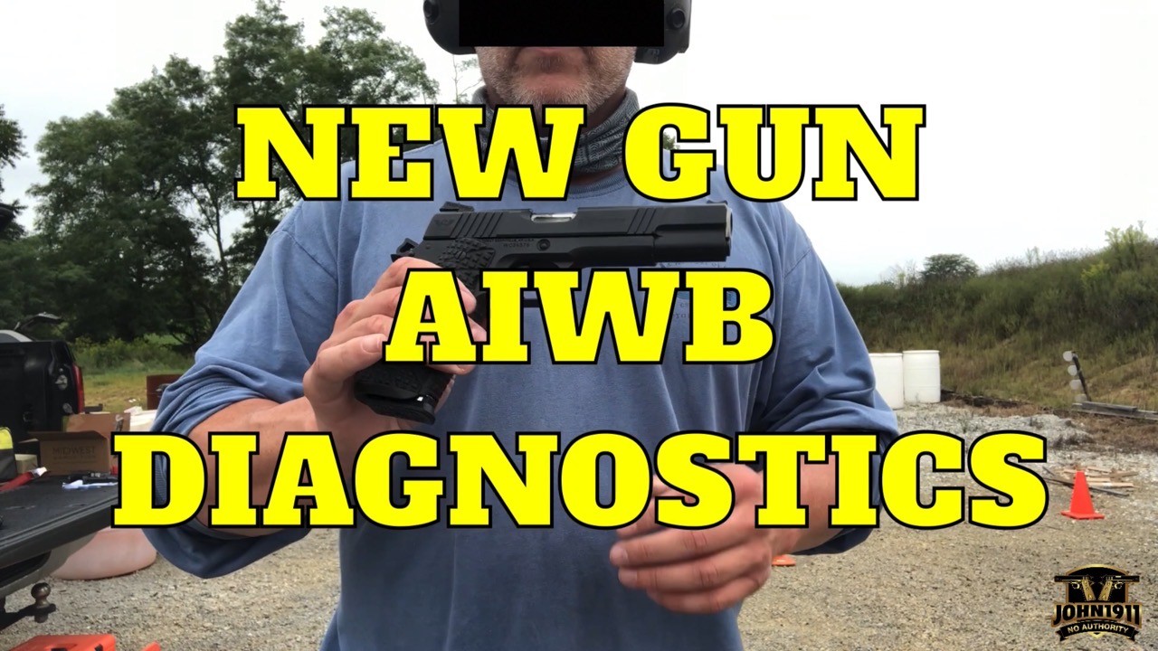 New Gun AIWB Diagnostics eXperior 1911