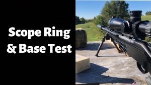 Blaser R8 Scope Ring and Base Test.
