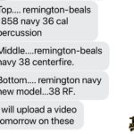 Remington Beals, Remington Beals-Navy, Remington Navy-New Model