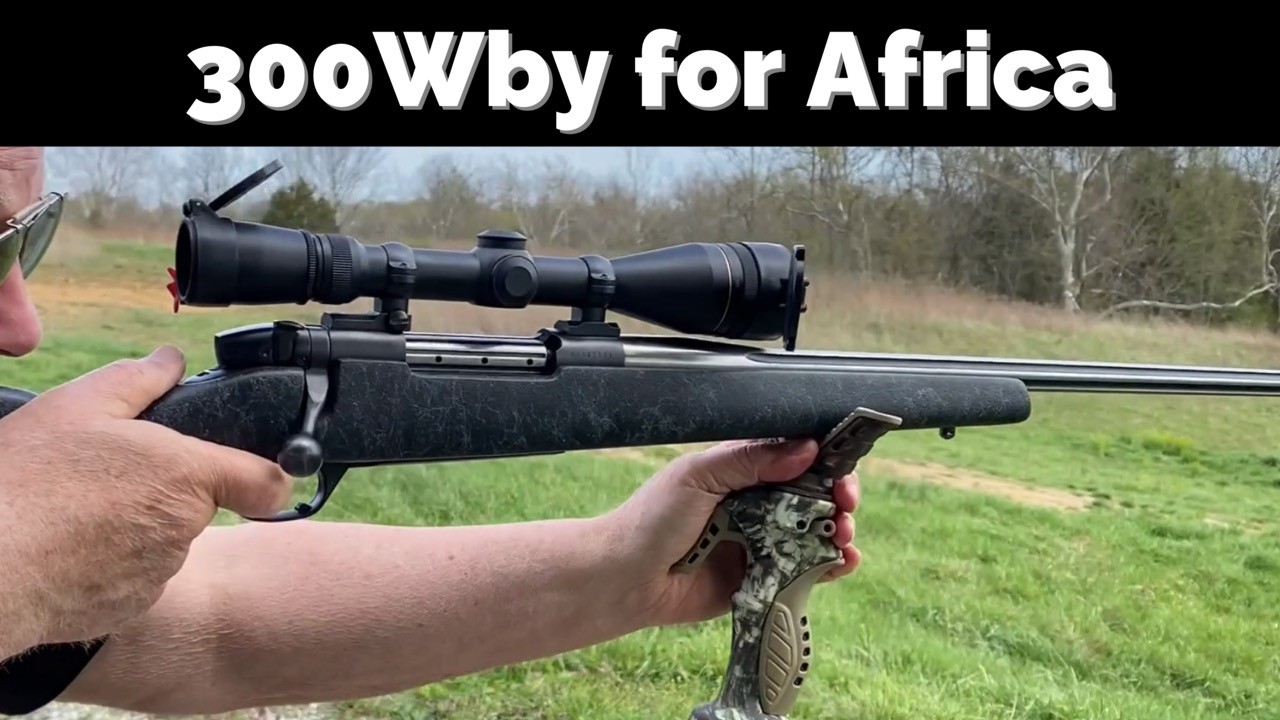 African Hunting Rifle.