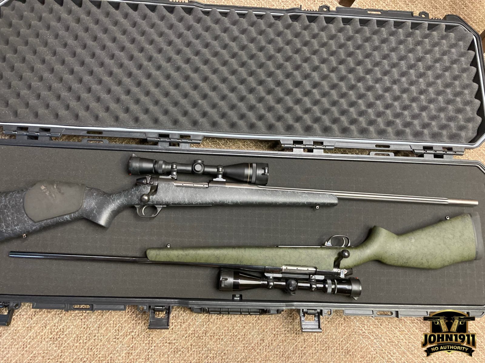 Weatherby rifles