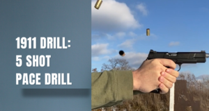 5 Shot Pace Drill. 1911 Drill.