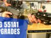 SIG 551a1 Rifle Upgrades and configuration.