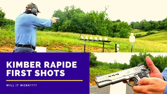 Kimber Rapide 1911 First Shots/.