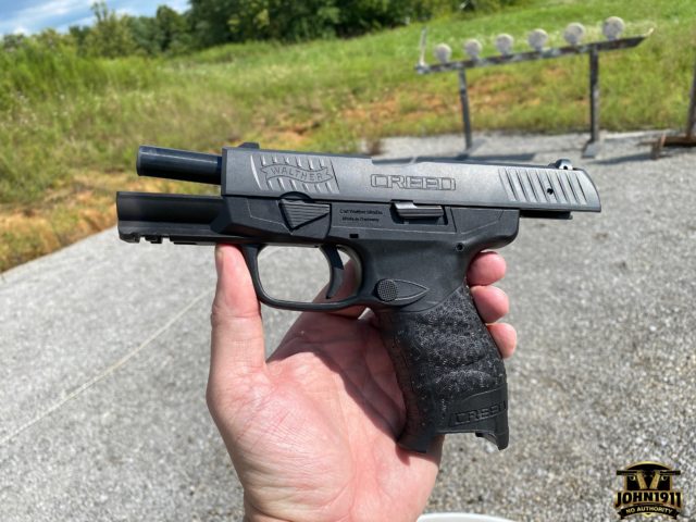 Walther Creed 9mm Pistol.