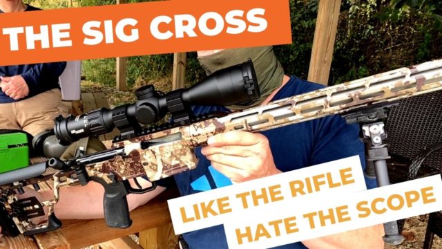 Shooting the SIG Cross Rifle