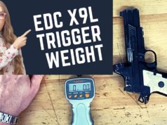 EDC X9L Trigger Pull Weight