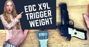 EDC X9L Trigger Pull Weight