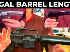 How to measure firearm barrel length.