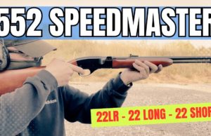Remington 552 Speedmaster first shots.