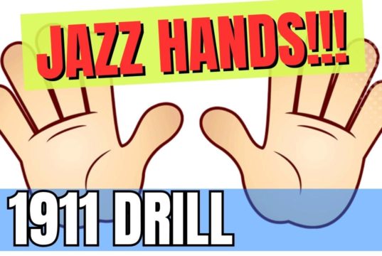 1911 Drill. Hand Switching.