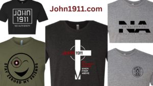 John1911 No Authority T-shirts