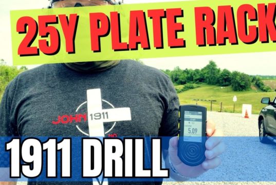25 yard Falling Plate Rack Drill