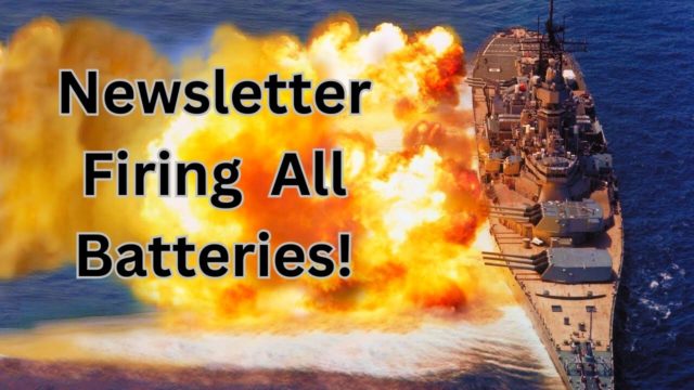 John1911 Newsletter updates. Battleship Dry-dock!