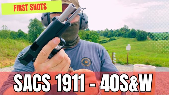 SACS 1911 40s&w First Shots.