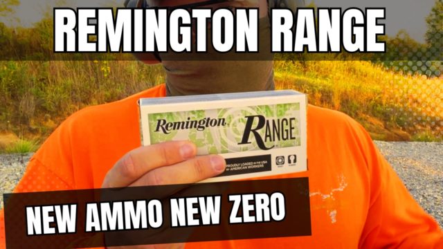 Remington Range Ammo Test