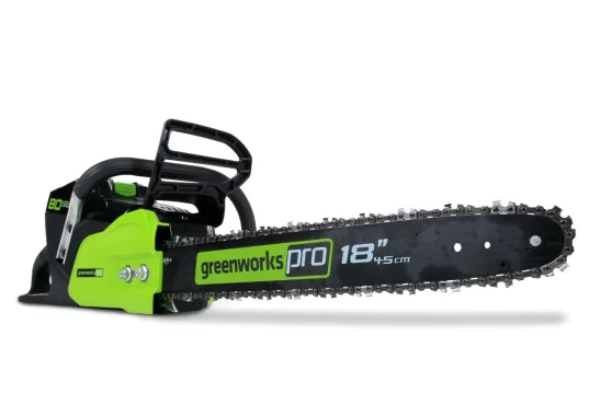 Greenworks Pro 80v 18” Electric Chainsaw.