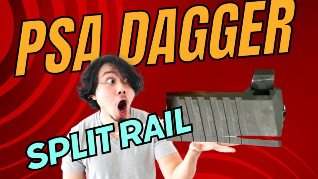 PSA Dagger Split Slide Rail.